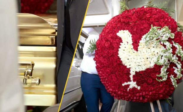 Baron narkotykowy pochowany w złotej trumnie. Kwiaty przywiozło pięć furgonetek