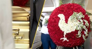 Baron narkotykowy pochowany w złotej trumnie. Kwiaty przywiozło pięć furgonetek