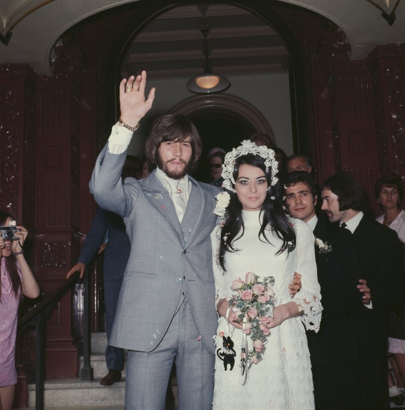 Barry Gibb i jego żona Linda /Keystone /Getty Images
