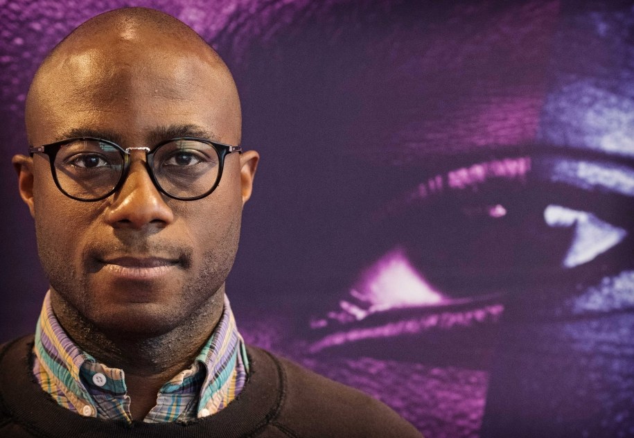 Barry Jenkins podczas konferencji prasowej promującej jego najnowszy film "Moonlight" /MARTEN VAN DIJL /PAP/EPA