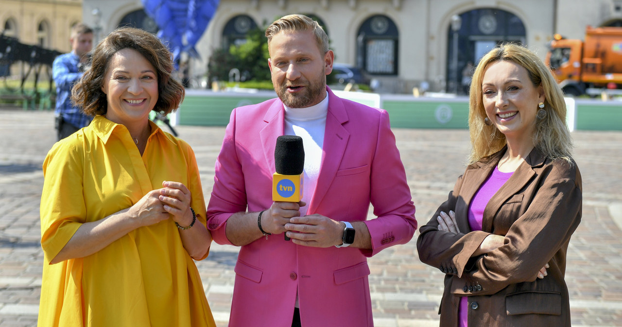 Bartek Jędrzejak, Ewa Drzyzga, Anna Kalczyńska /AKPA