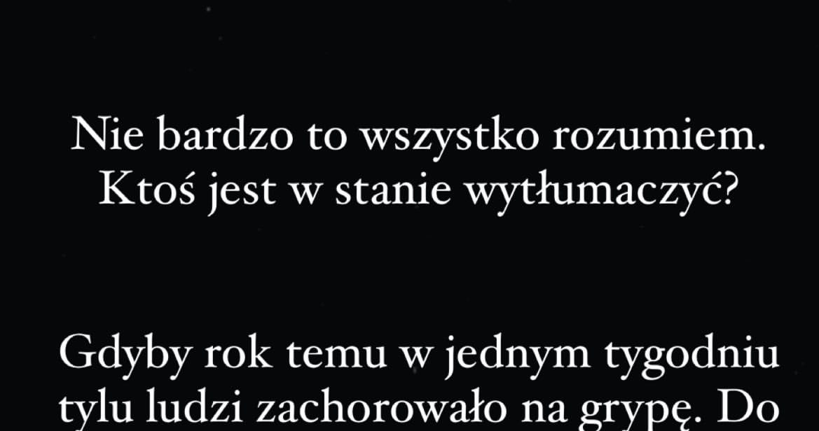 Bartek Jedrzejak ostrzega przed grypą /instagram/bartekjedrzejak_official /Instagram