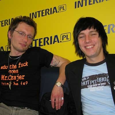 Bartek Peciakowski i Piotr Lipka (Bohema) /INTERIA.PL