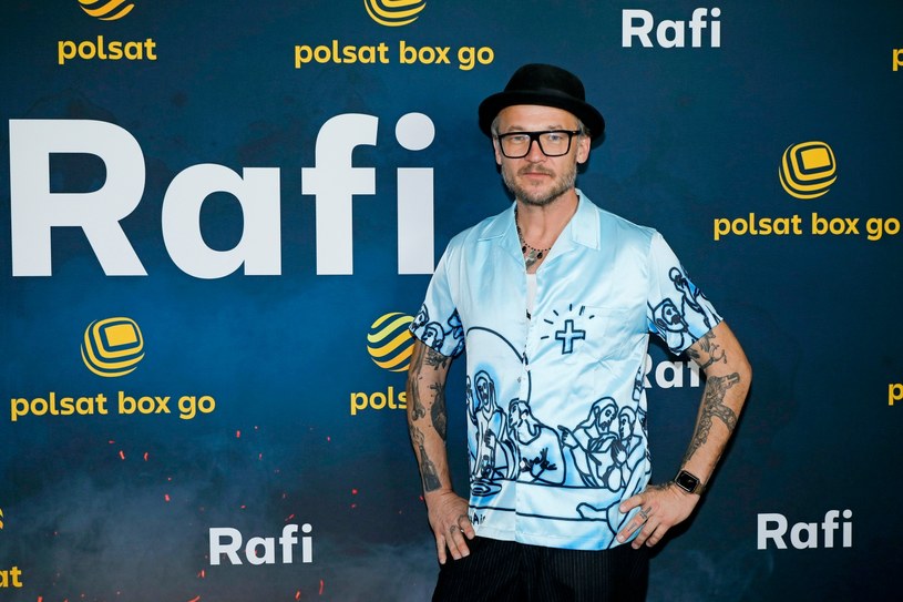 Bartek Prokopowicz na premierze serialu "Rafi" /Gałązka /AKPA