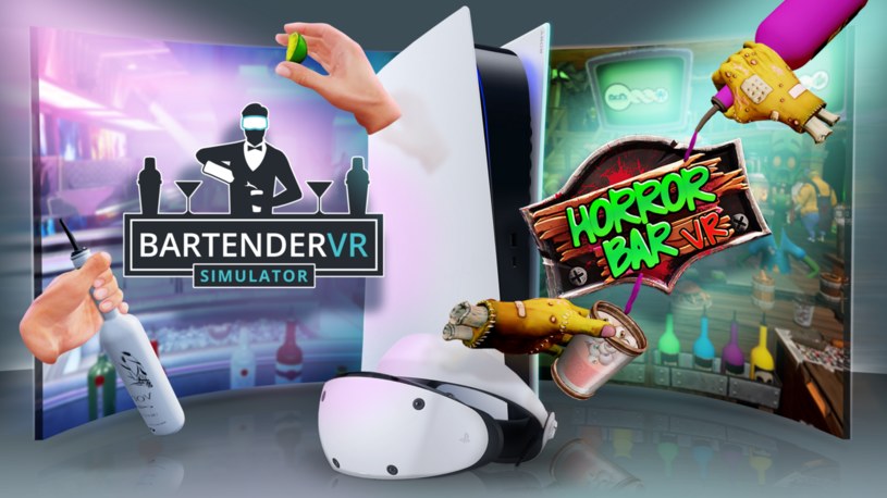 Bartender VR Simulator i Horror Bar VR /materiały prasowe