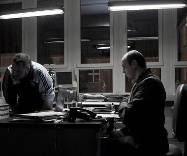 Bartłomiej Topa, Adam Woronowicz i Maciej Stuhr w filmie "Drogówka" - fot. Krzysztof Wiktor