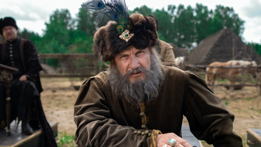 Bartłomiej Topa na planie "1670" /Jarosław Sosiński /Materiały prasowe