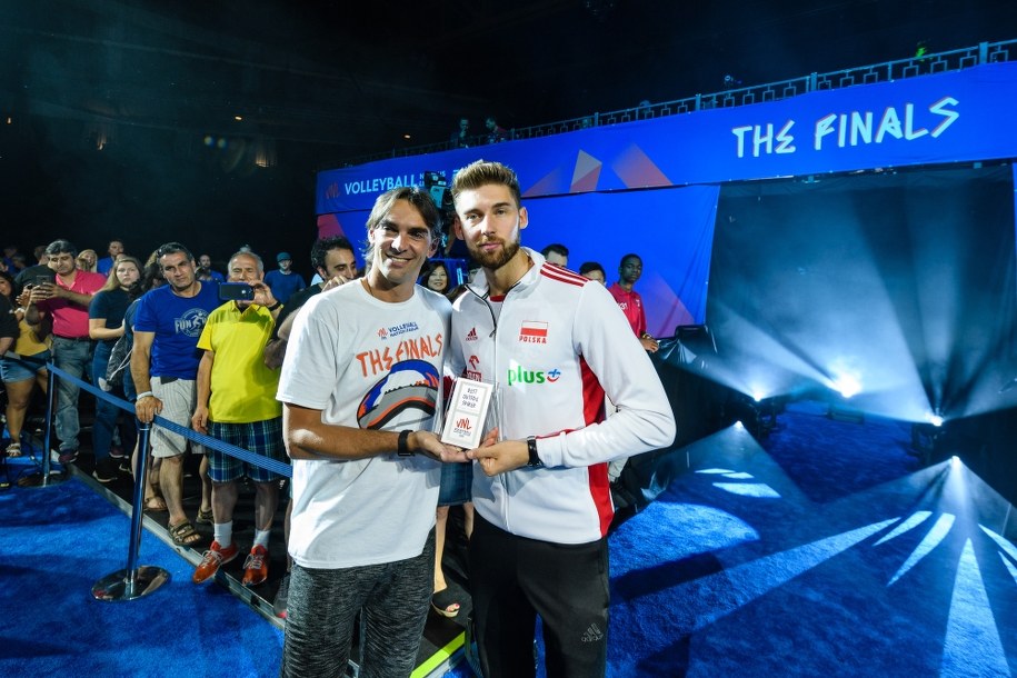 Bartorz Bednorz został uznany najlepszym przyjmującym turnieju /fivb /