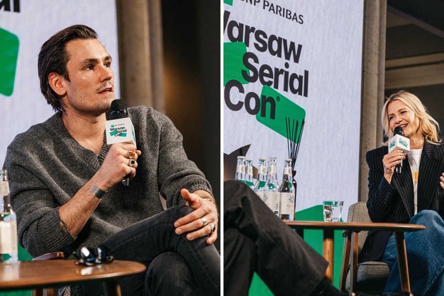 Bartosz Gelner i Małgorzata Kożuchowska /BNP Paribas Warsaw SerialCon /Materiały prasowe