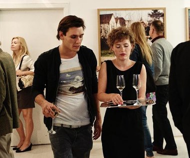 Bartosz Gelner i Olga Frycz w filmie "Płynące wieżowce".