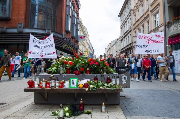 Bartosz J. zginął tydzień temu. Miał 26 lat /Marek Zakrzewski /PAP