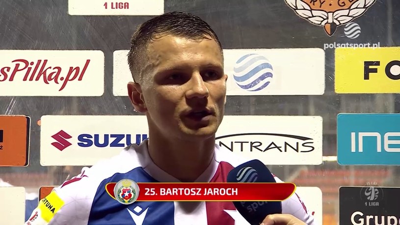Bartosz Jaroch: Taki mecz nie może się powtórzyć. WIDEO