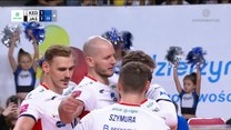 Bartosz Kurek w meczu z Jastrzębskim Węglem. WIDEO