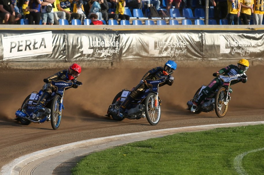 Bartosz Zmarzlik, Mateusz Cierniak i Jason Doyle /Wojciech Szubartowski /PAP