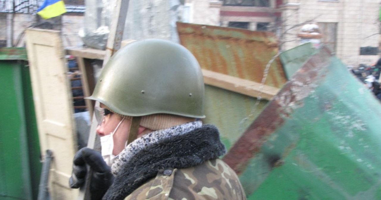 Barykady w Kijowie w obiektywie specjalnego wysłannika RMF FM