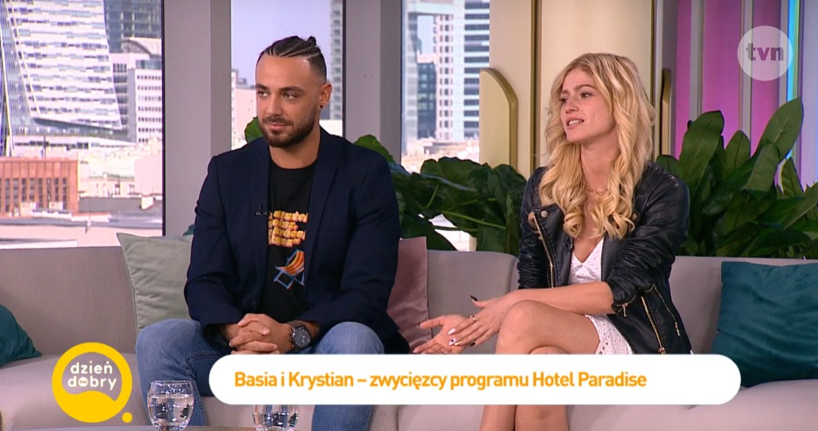 Basia i Krystian w "Dzień dobry TVN" /TVN