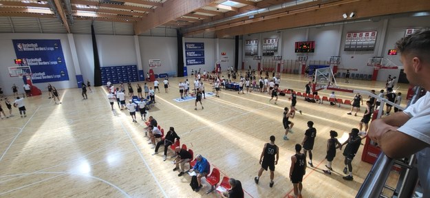 Basketball Without Borders /Beniamin Piłat /RMF FM