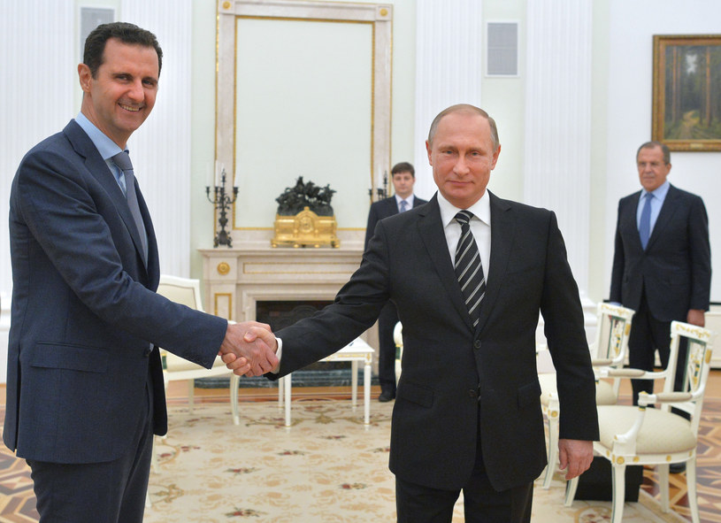 Baszar al-Assad i Władimir Putin /AFP