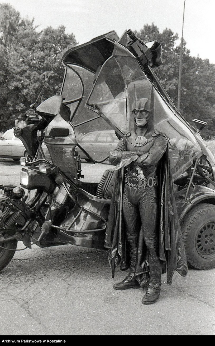 Batman nad Bałtykiem /Krzysztof Sokołów /Z archiwum Narodowego Archiwum Cyfrowego
