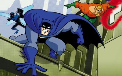 Batman: Odważni i Bezwzględni - motyw graficzny /Informacja prasowa