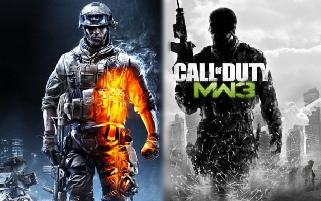 Battlefield 3 i Modern Warfare 3 - motyw graficzny /Informacja prasowa