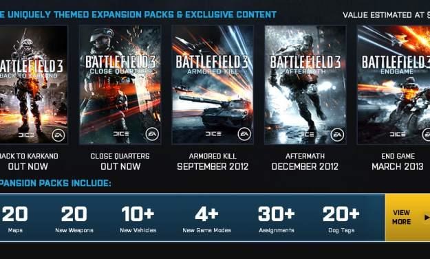 Battlefield 3 Premium - motyw graficzny /Informacja prasowa