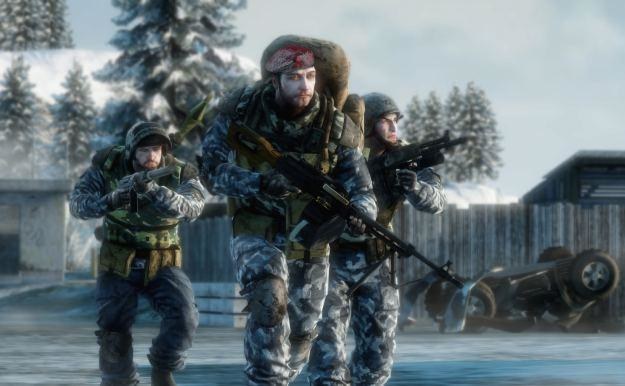 Battlefield: Bad Company 2 - motyw graficzny /Informacja prasowa