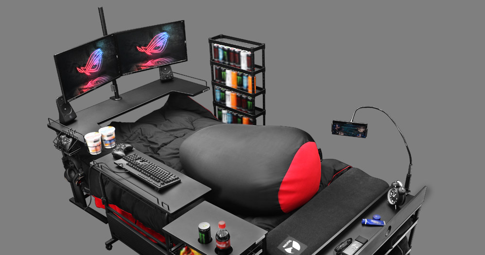 Bauhutte gaming bed /materiały prasowe