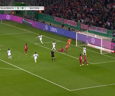 Bayern Monachium pokonany w Gladbach, przegrywa 0-5 w Pucharze Niemiec. WIDEO 