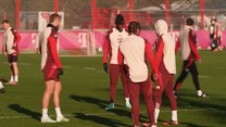 Bayern trenuje przed meczem z Feyenoordem w Lidze Mistrzów. WIDEO