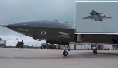 Bayraktar Kizilelma w powietrzu. Pierwsze bomby kierowane już zrzucone