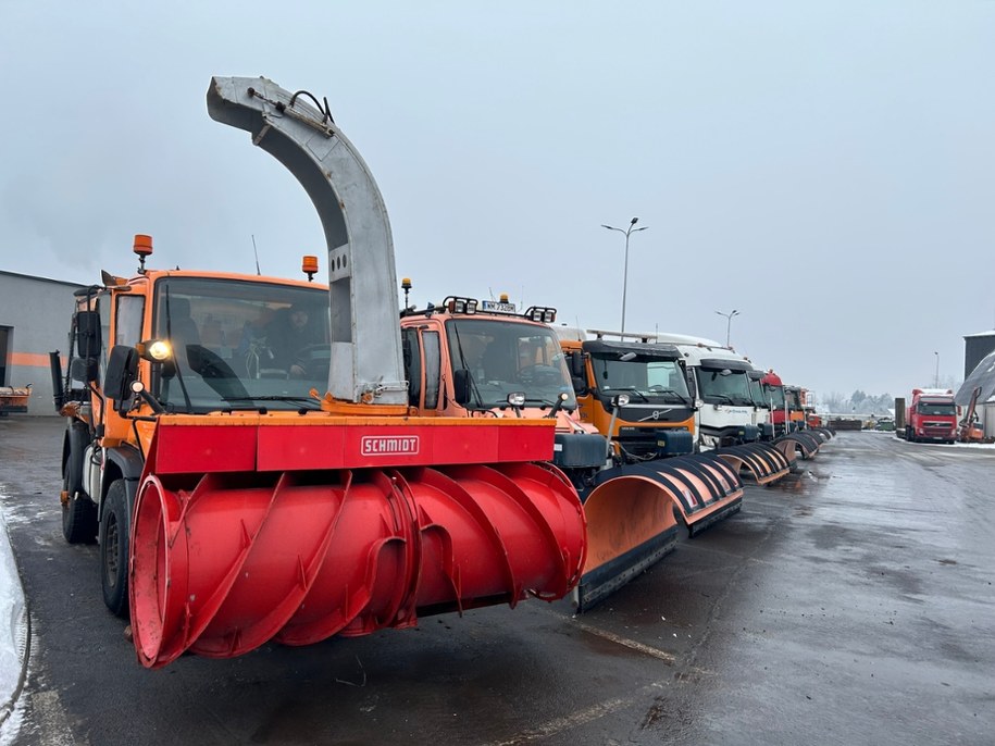 Baza drogowców w podwarszawskim Halinowie /Mateusz Chłystun /RMF FM