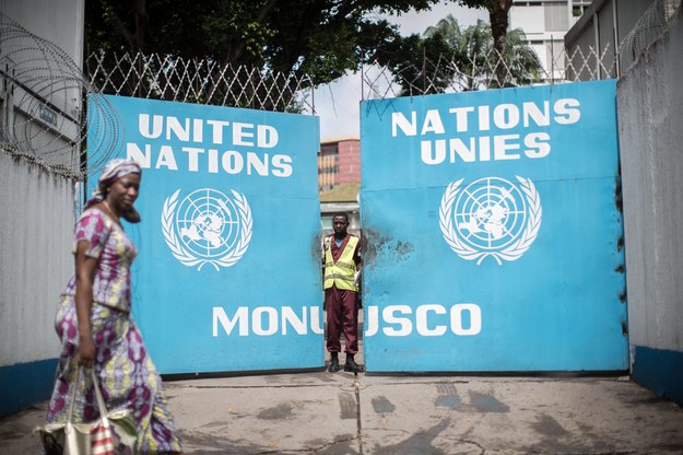 Baza sił pokojowych ONZ w Demokratycznej Republice Konga /MICHAEL KAPPELER /PAP/DPA