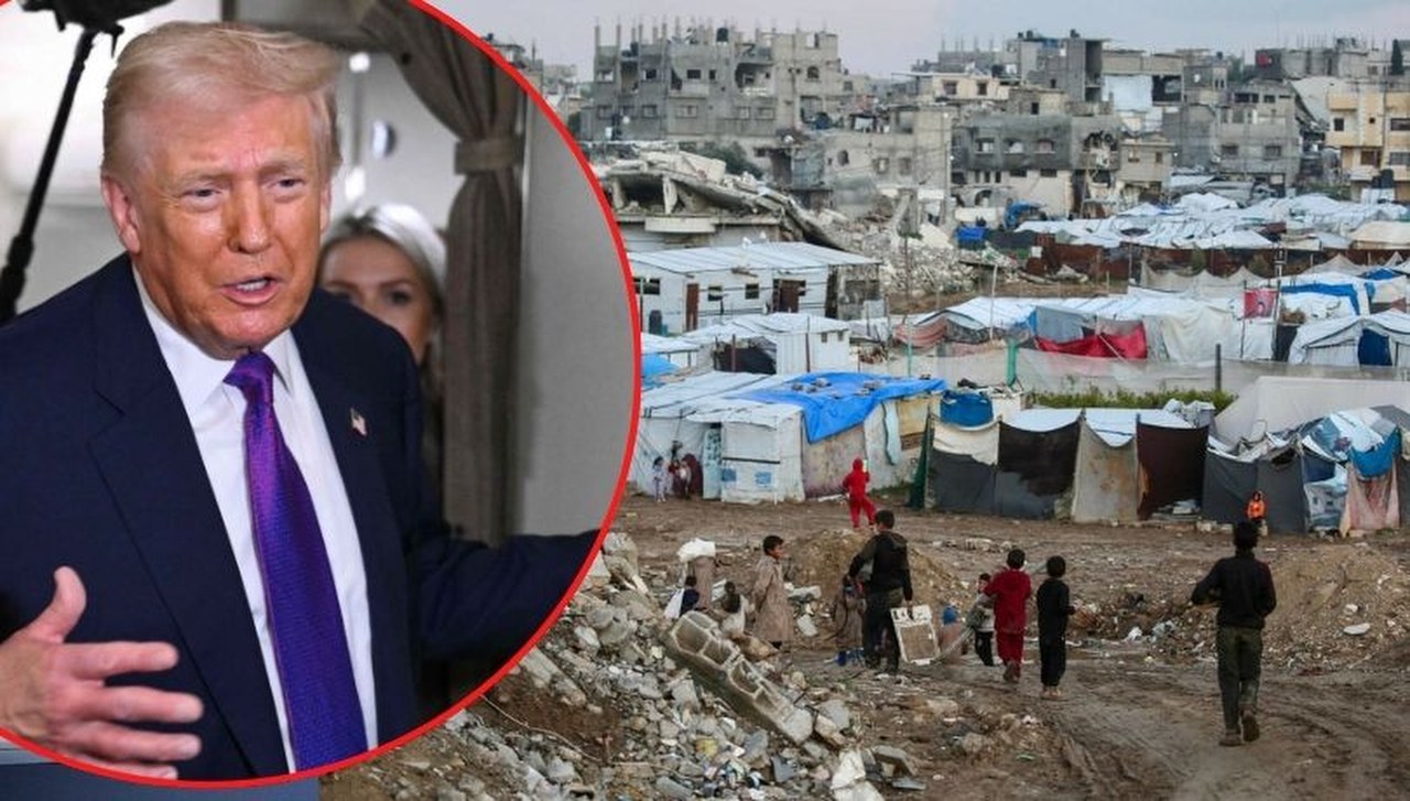 Baza wojskowa dla 5 tys. osób. Oto co planuje Trump w Strefie Gazy