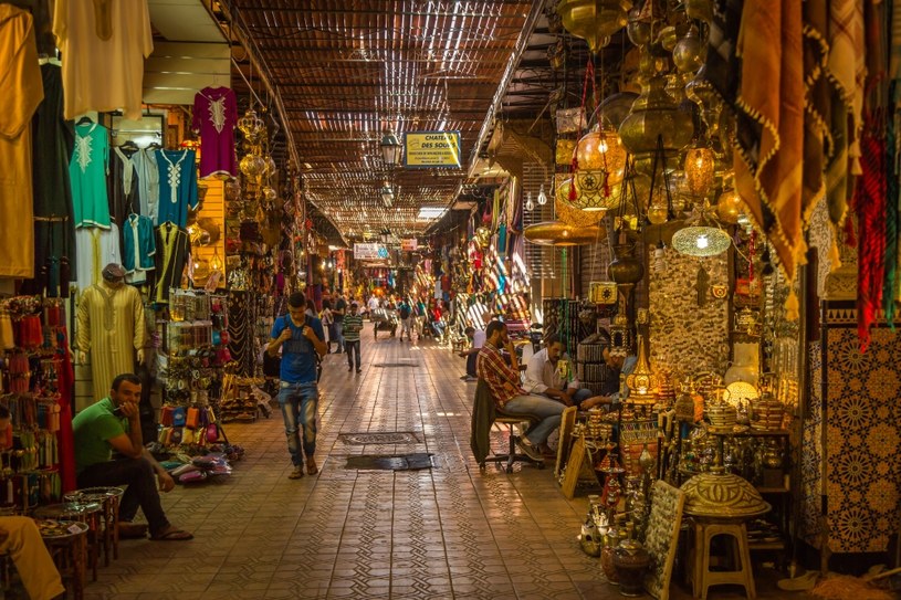 Bazar w Marrakeszu /123RF/PICSEL