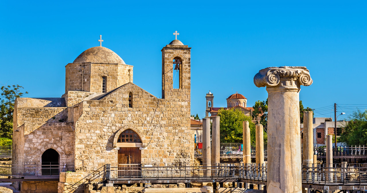 Bazylika Chrysopolitissa Panagia w Paphos /123/RF PICSEL