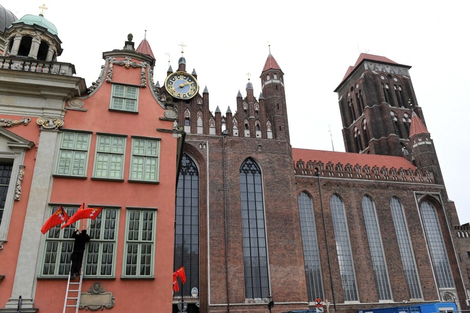 Bazylika Mariacka w Gdańsku. /	PAP/Adam Warżawa /PAP