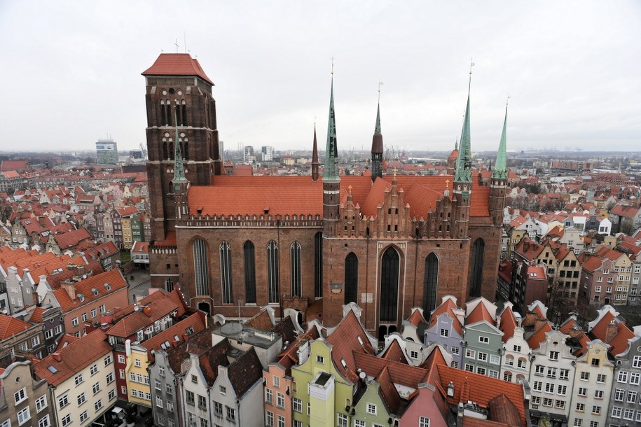 Bazylika Mariacka w Gdańsku / 	Adam Warżawa    /PAP