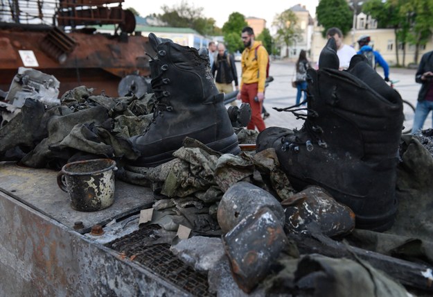 BBC: Pod Kijowem wciąż odkrywane są porzucone ciała rosyjskich żołnierzy /Maksim Poliszczuk /PAP