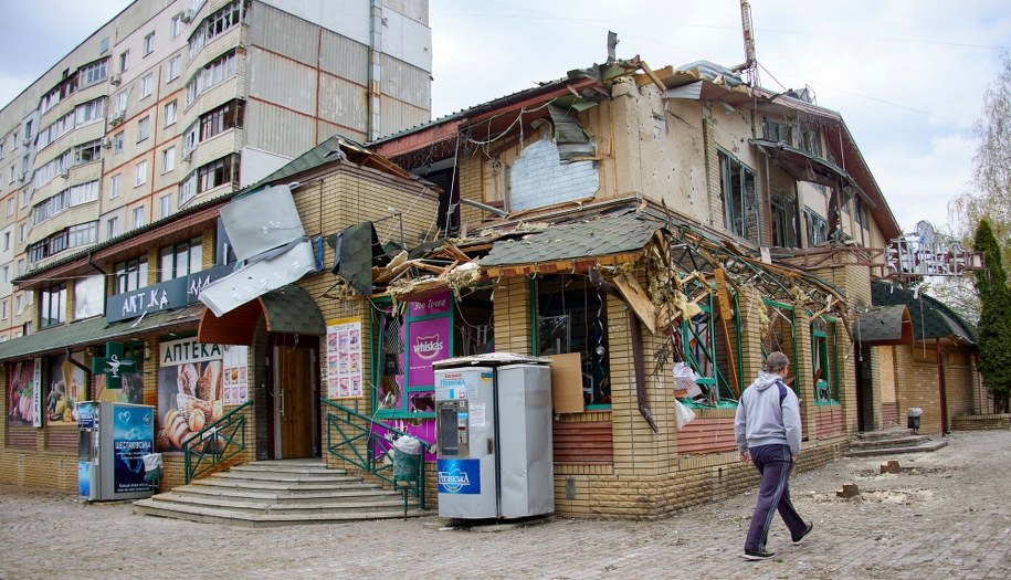 BBC: Rosyjski generał utrzymuje, że celem nowego etapu najazdu Rosji jest południe Ukrainy /SERGEY KOZLOV /PAP/EPA