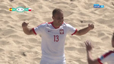 Beach soccer: Polska - Hiszpania 6:7. Wszystkie gole (POLSAT SPORT) Wideo