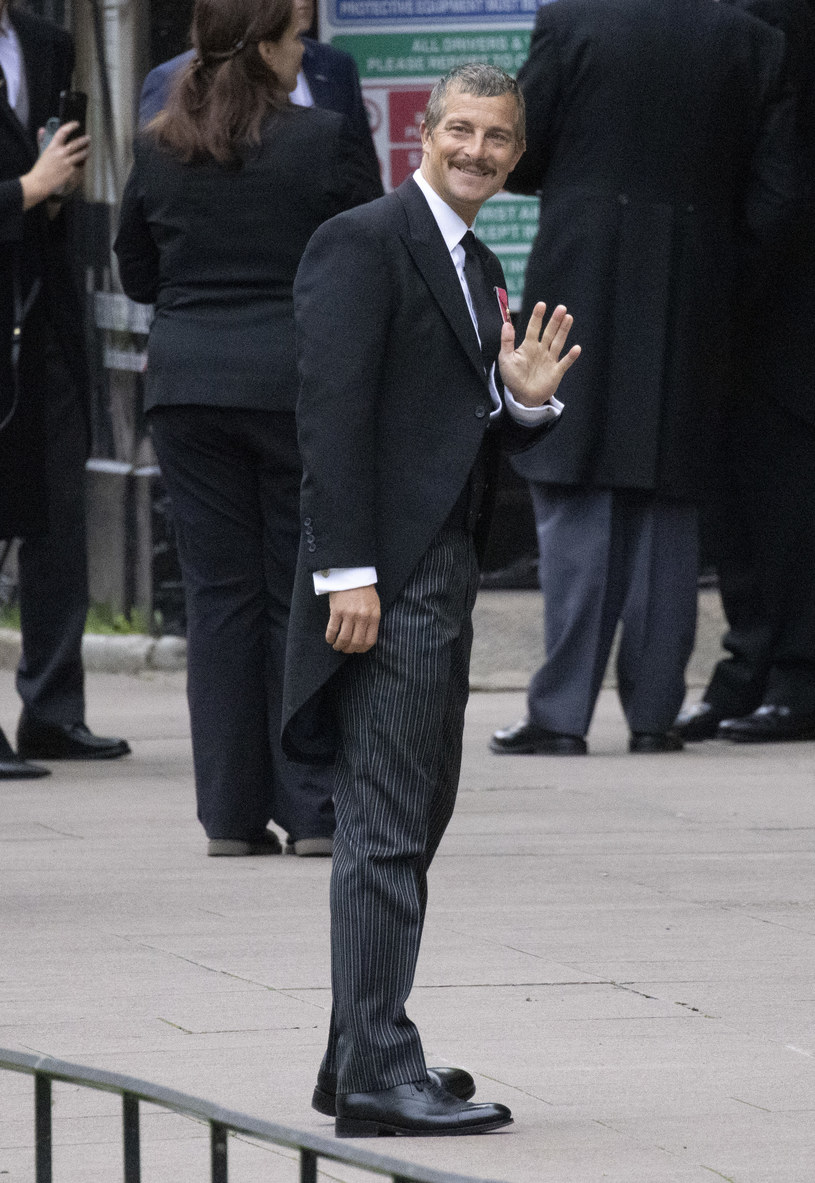 Bear Grylls pojawił się na pogrzebie królowej Elżbiety II /WPA Pool /Getty Images