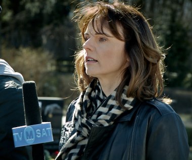 Beata Fido w scenie z filmu "Smoleńsk"