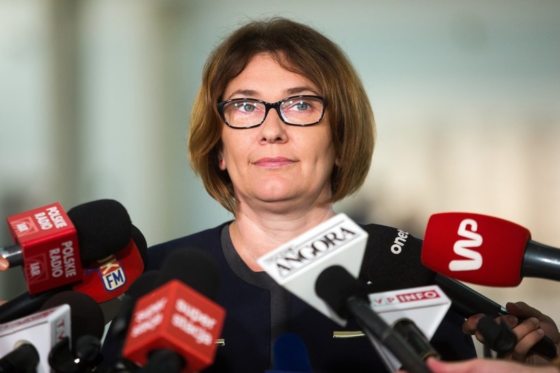 Beata Mazurek /Grażyna Myślińska /Agencja FORUM