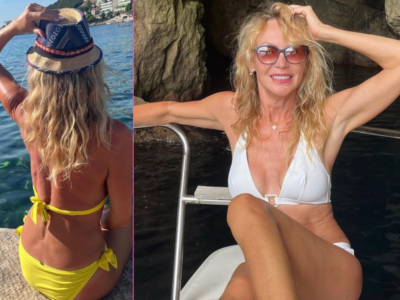Beata Ścibakówna w kusym bikini wygląda jak nastolatka! 54-latka zachwyca figurą /@beata_scibakowna_official /Instagram