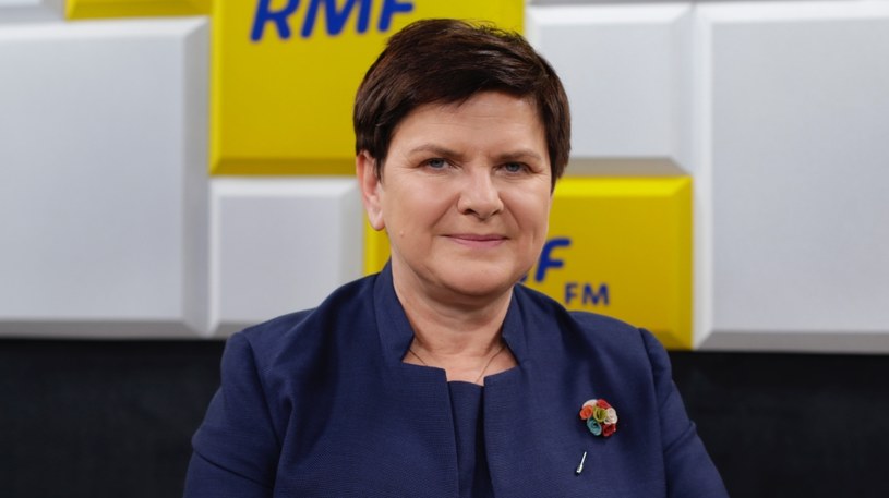 Beata Szydło była gościem Krzysztofa Ziemca w RMF FM /Archiwum RMF FM