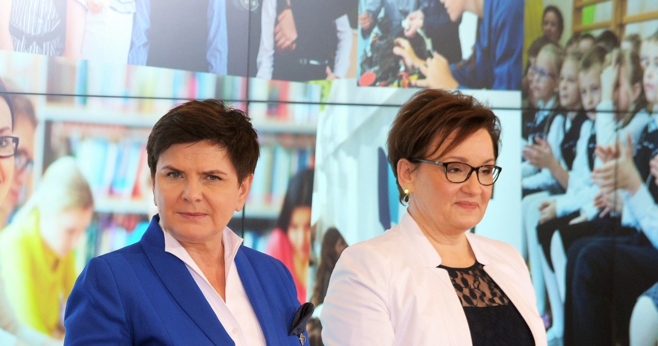 Beata Szydło i Anna Zalewska zgromadziły pokaźne oszczędności dzięki pracy w Brukseli /Jan Bielecki /Reporter