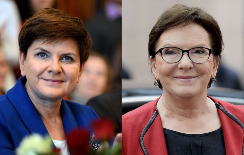 Beata Szydło i Ewa Kopacz /AFP