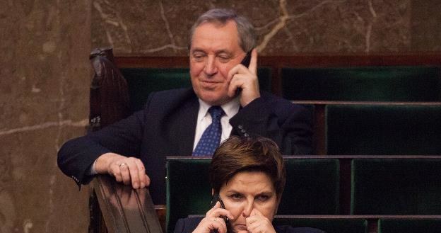 Beata Szydło i Henryk Kowalczyk. Fot. A. Szmigiel-Wiśniewska /Reporter