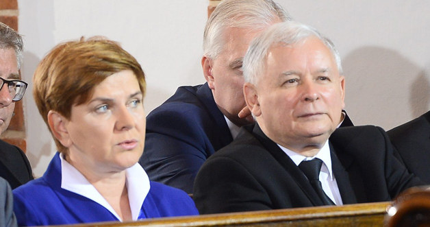 Beata Szydło i Jarosław Kaczyński /- /MWMedia